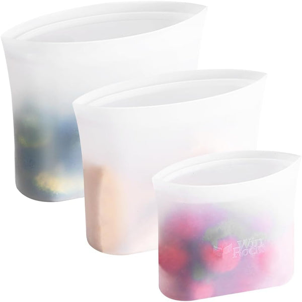 Reusable Silicone Storage Bags (8-Pack)