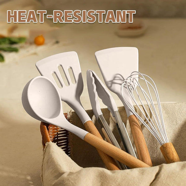 Silicone Kitchen Utensil Set (6-Piece)