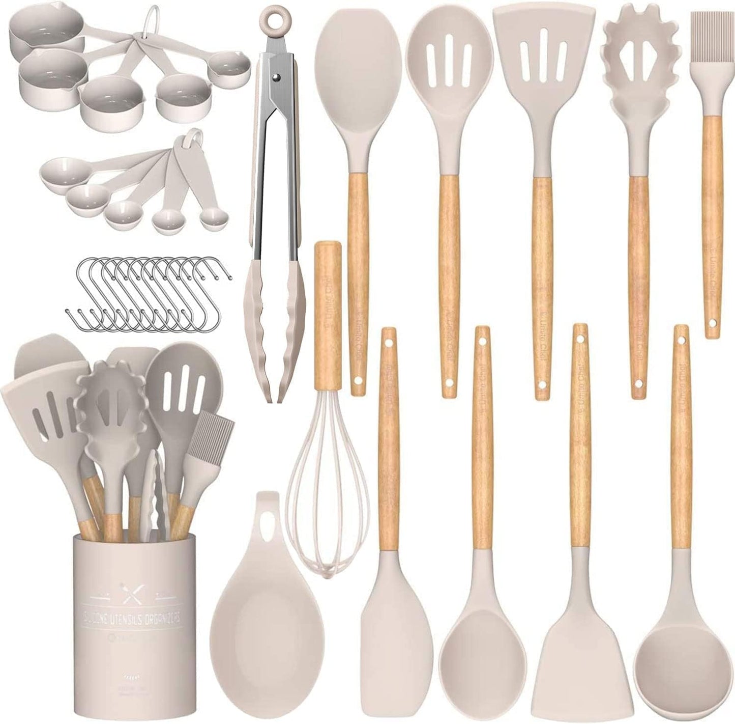 Silicone Kitchen Utensil Set (6-Piece)