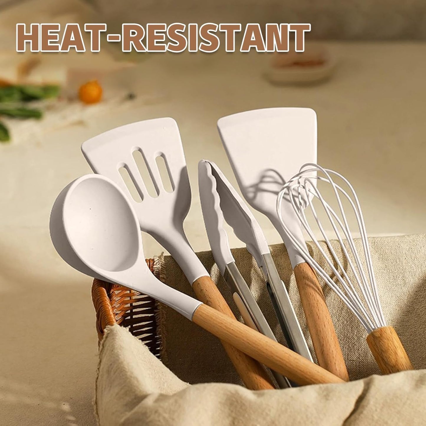 Silicone Kitchen Utensil Set (6-Piece)