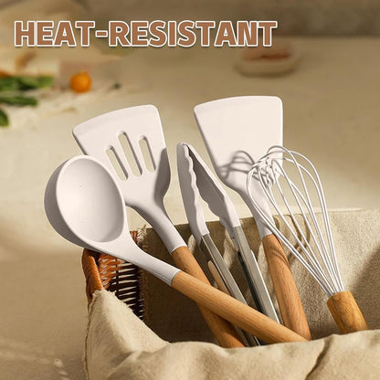 Silicone Kitchen Utensil Set (6-Piece)